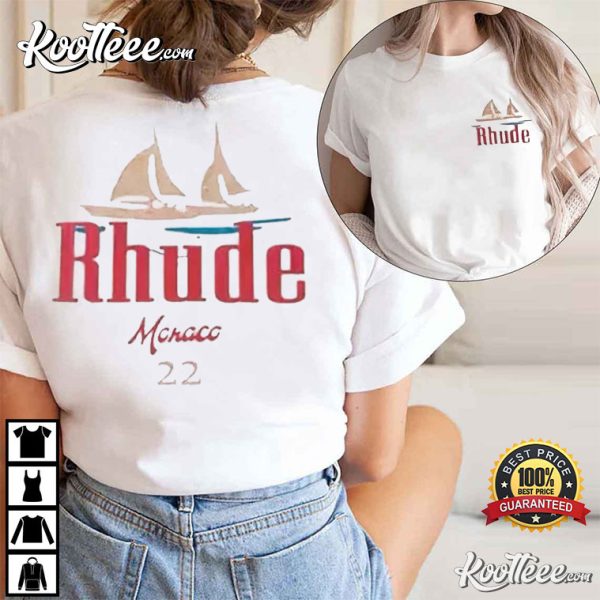 Rhude Racing Team Casual Trendy T-Shirt