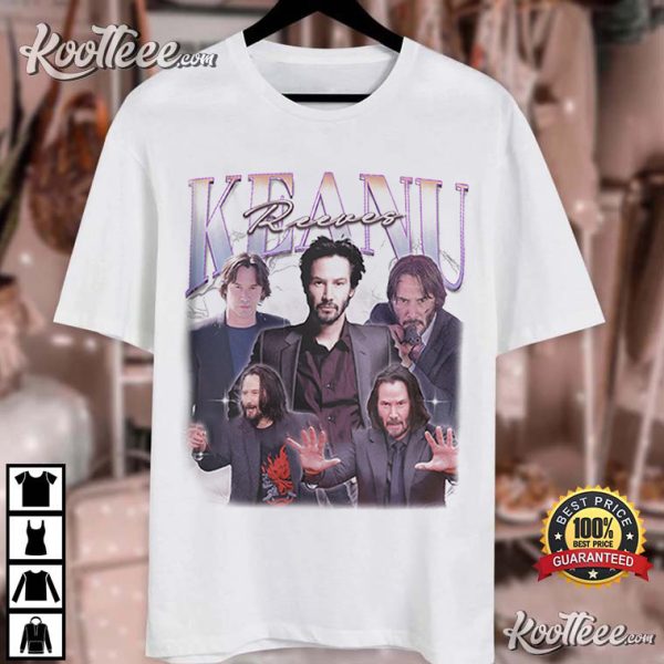 Keanu Reeves Homage John Wick 4 Movie T-Shirt