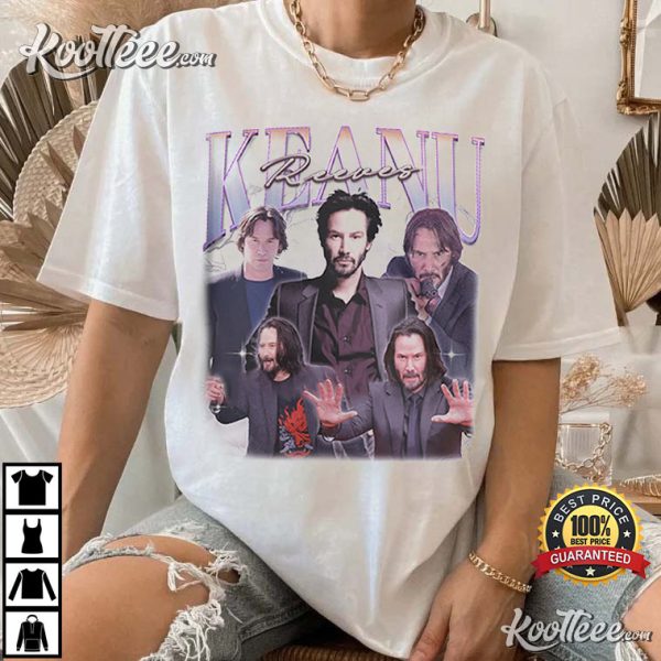 Keanu Reeves Homage John Wick 4 Movie T-Shirt