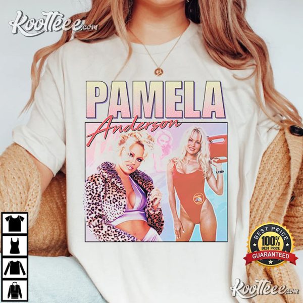 Pamela Anderson Top Pam And Tommy Book T-Shirt