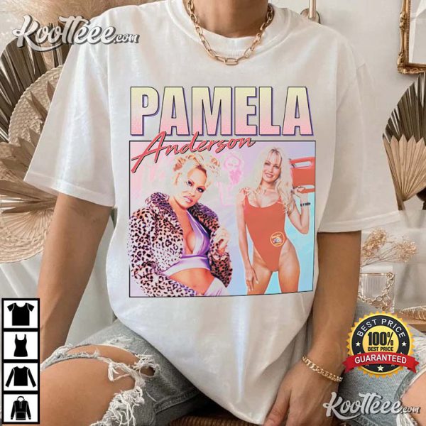 Pamela Anderson Top Pam And Tommy Book T-Shirt