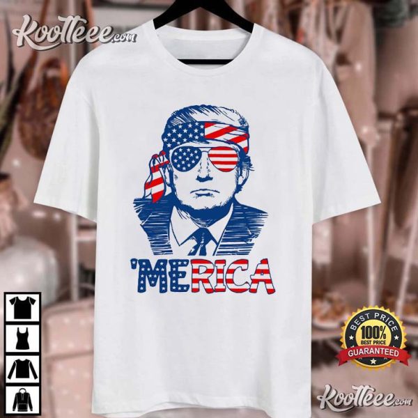 Trump Funny 4th Of July Fan Gift T-Shirt