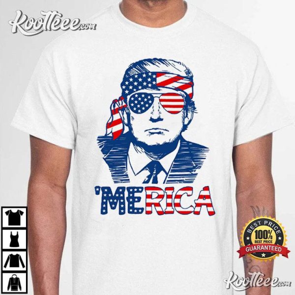 Trump Funny 4th Of July Fan Gift T-Shirt