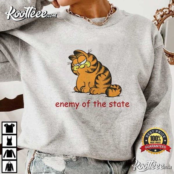 Vintage Comrade Garfield Funny Cat T-shirt