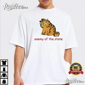 Vintage Comrade Garfield Funny Cat T-shirt
