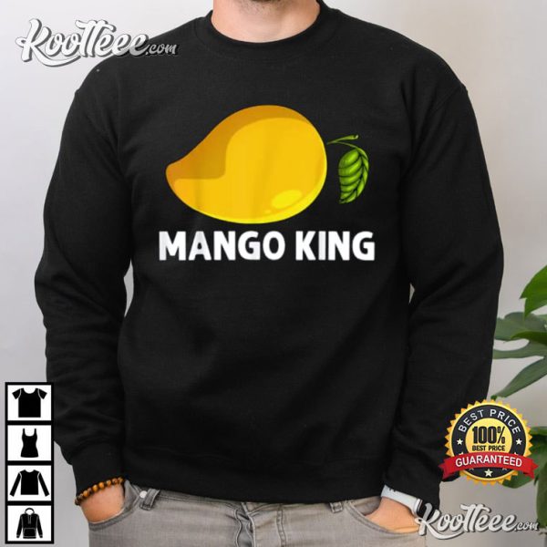 Mango King Cool Mango Dad Gift For Dad T-Shirt