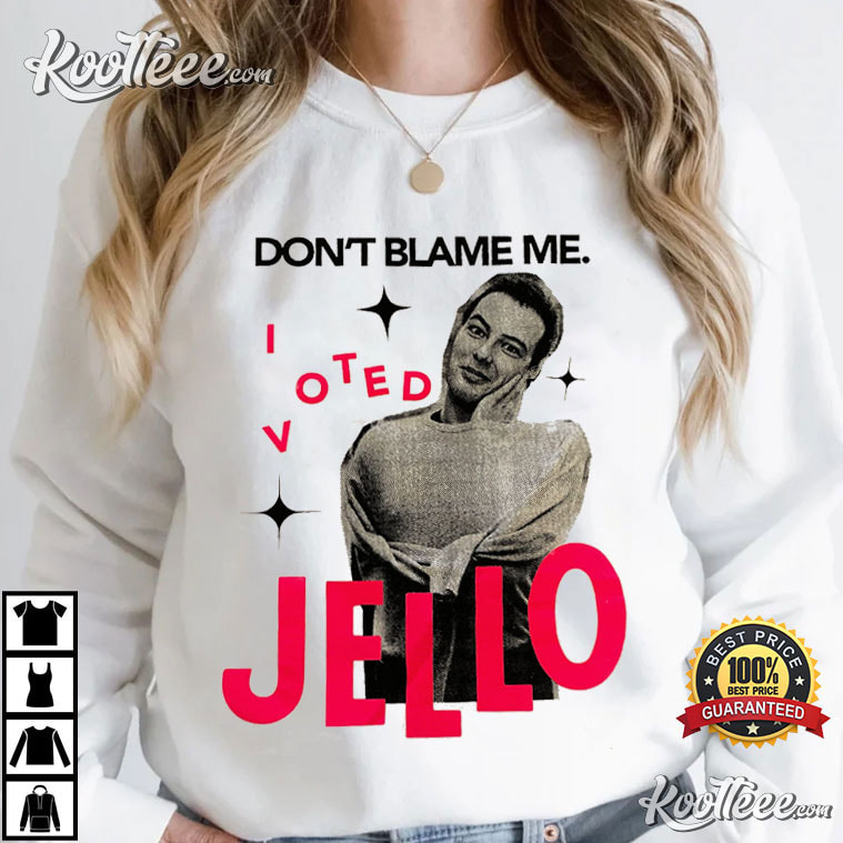 Dead Kennedys Vote Jello Don't Blame Me T Shirt