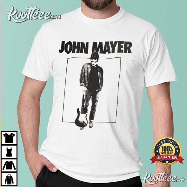 John Mayer Retro Gift For Boyfriend Rock Tour 2023 T-Shirt