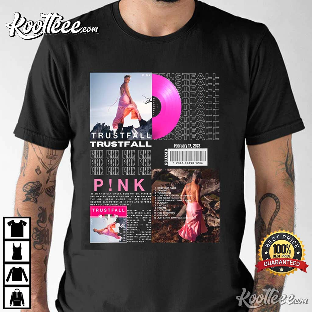 P!nk Trustfall Tour 2023 T- Shirt, P!nk Summer Carnival 2023