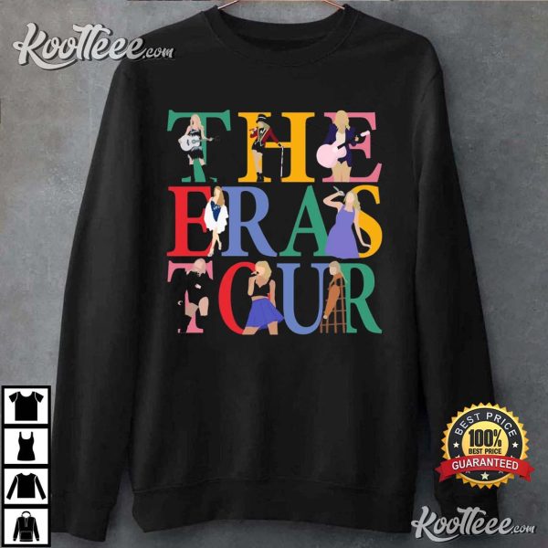 Swiftties The Eras Tour 2023 Pop Rock Music Merch T-Shirt