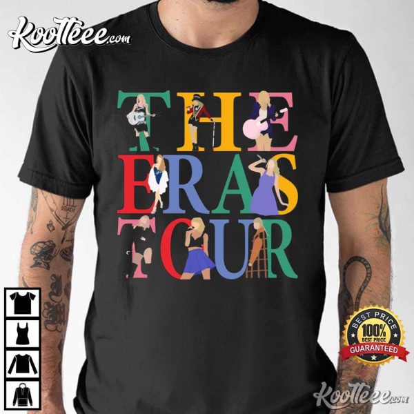 Swiftties The Eras Tour 2023 Pop Rock Music Merch T-Shirt