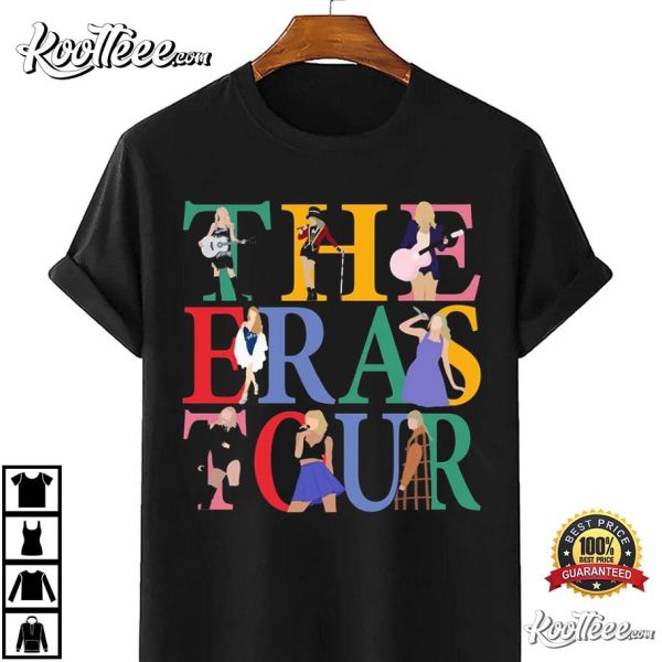 Swiftties The Eras Tour 2023 Pop Rock Music Merch T-Shirt