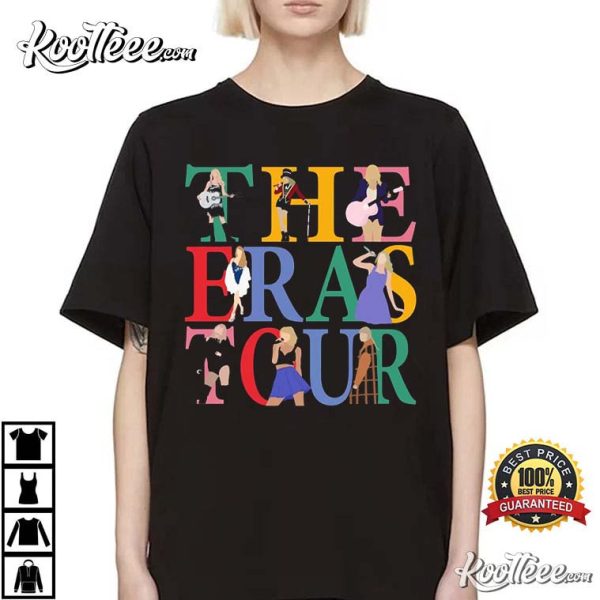 Swiftties The Eras Tour 2023 Pop Rock Music Merch T-Shirt