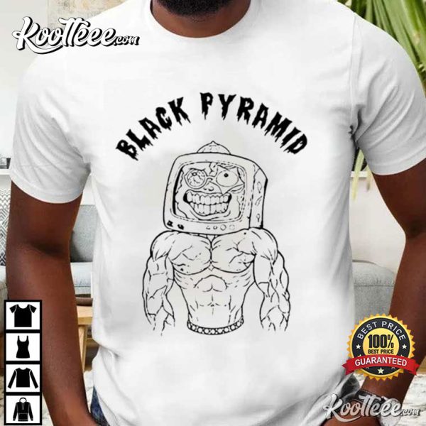 Chris Brown Black Pyramid TV Head T-Shirt