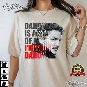 Pedro Pascal Daddy State Of Mind Vintage T-Shirt