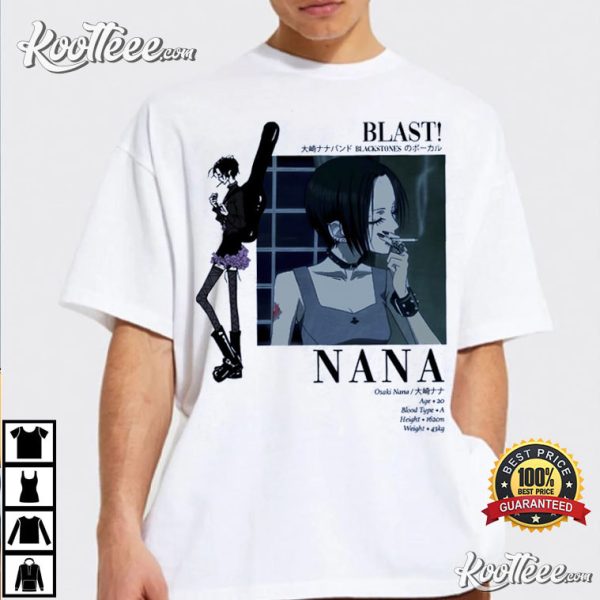 Nana Blast Nana Anime Gift For Fan T-Shirt