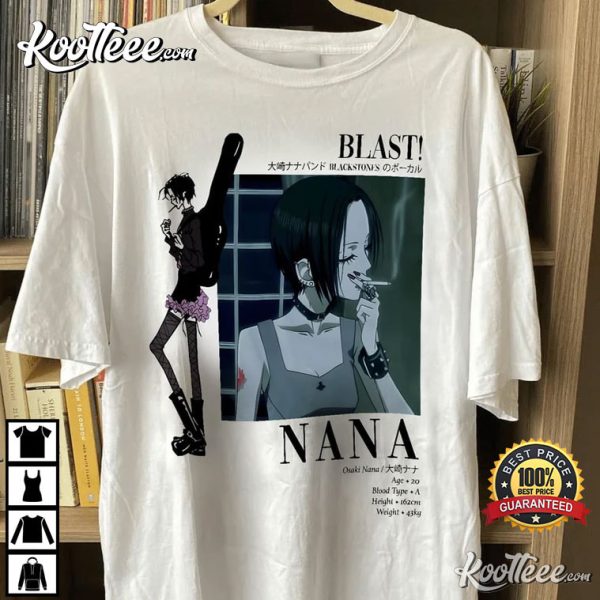 Nana Blast Nana Anime Gift For Fan T-Shirt