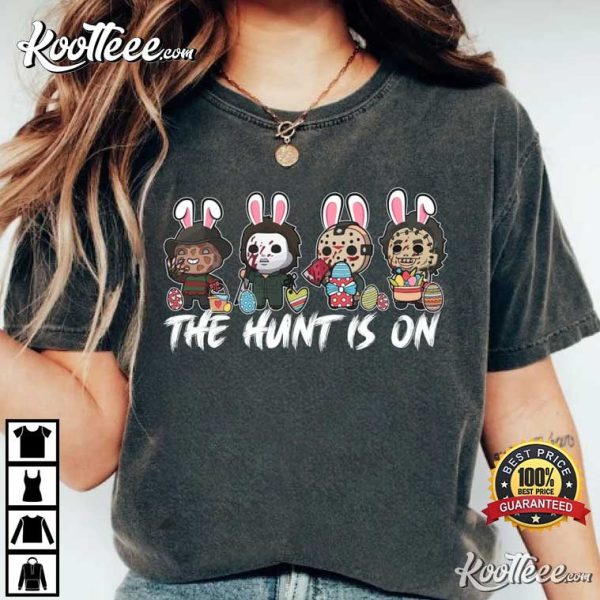 The Hunt Is On Easter Comfort Colors T-Shirt