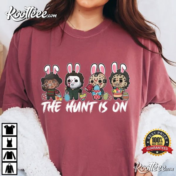 The Hunt Is On Easter Comfort Colors T-Shirt