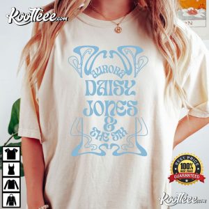 Vintage Daisy Jones And The Six Aurora Tour Comfort Colors T Shirt 2