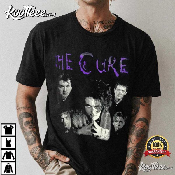 The Cure Rock Band Vintage Merch T-Shirt