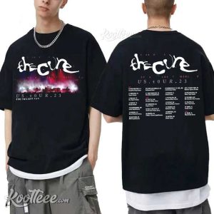 The Cure 2023 North American Tour Dates T-Shirt