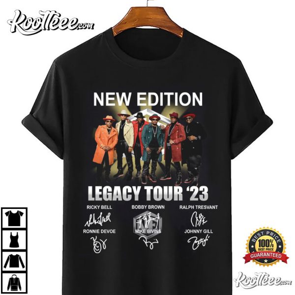 Vintage New Edition Legacy Tour 2023 T-Shirt