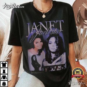Vintage Janet Jackson Gift For Fan T-Shirt
