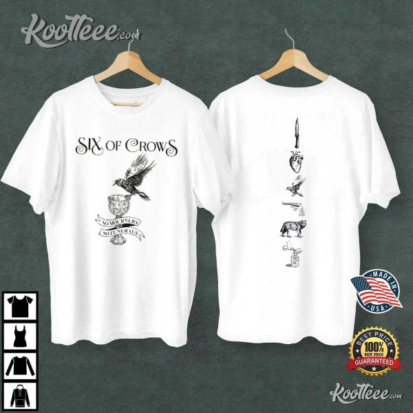 Six Of Crows Double Sided Shadow And Bone T-Shirt