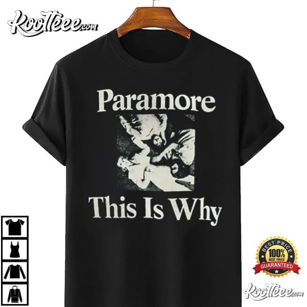 Vintage This Is Why Paramore Rock Band T-Shirt