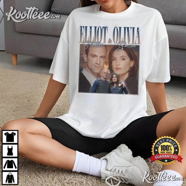 Elliot Stabler And Olivia Benson Vintage Best T-Shirt
