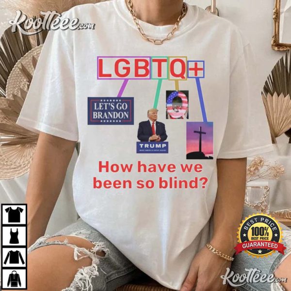 How Have We Been So Blind LGBTQ Funny Meme T-Shirt