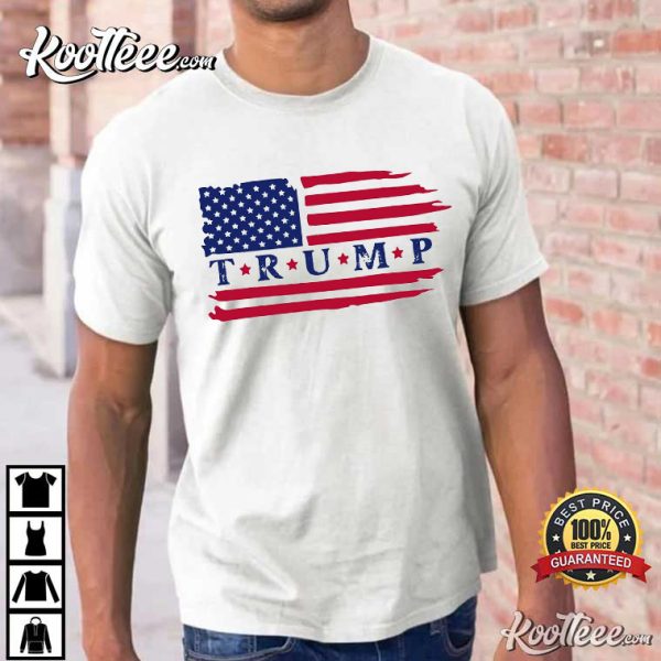 Trump Flag 2024 Political Voting Election T-Shirt