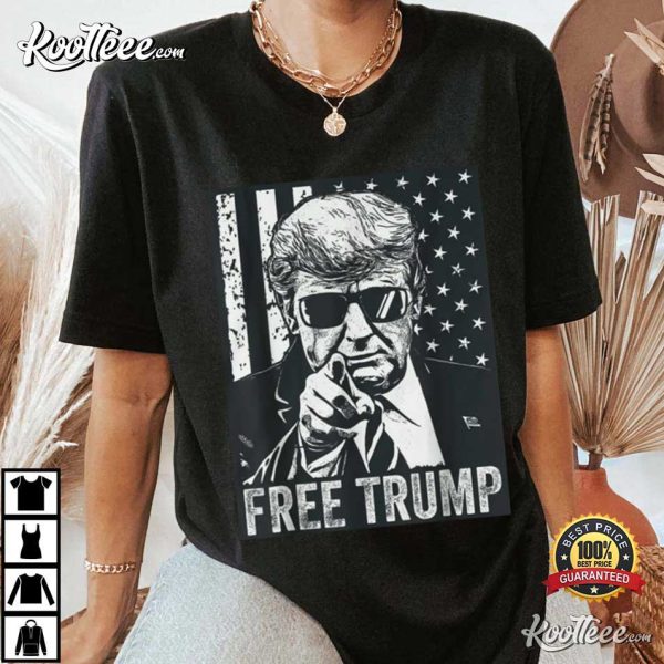 Free Trump 45th President Pro Trump MAGA T-Shirt
