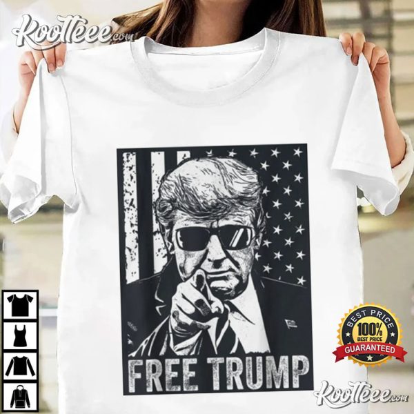 Free Trump 45th President Pro Trump MAGA T-Shirt