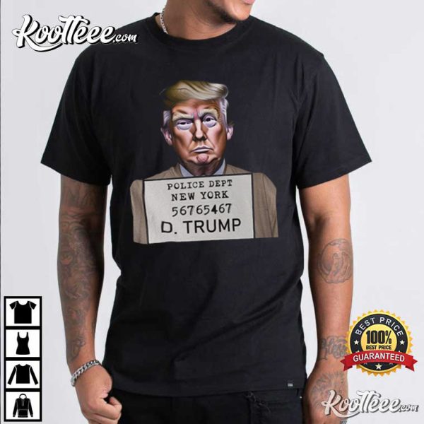 Free Donald Trump Mugshot Photo 2024 Take America Back T-Shirt