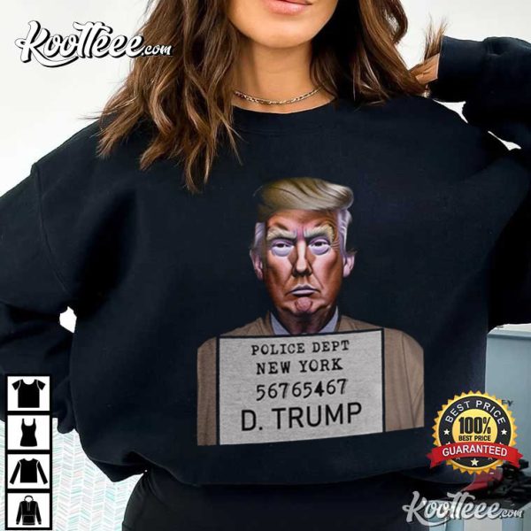 Free Donald Trump Mugshot Photo 2024 Take America Back T-Shirt