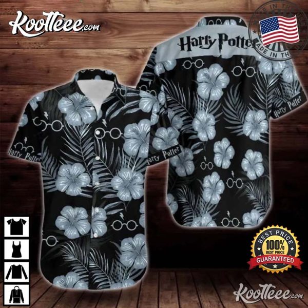 Harry Potter Floral Pattern Hawaiian Shirt