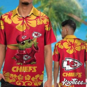 Baby Yoda Kansas City Chiefs Hawaiian Shirt