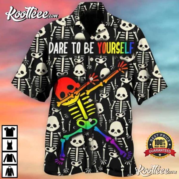 LGBT Dare To Be Yourself Style Hawaiian Shirt