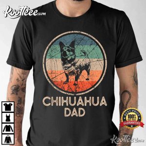 Chihuahua Dog Chihuahua Dad Vintage T-Shirt