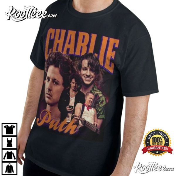 Charlie Puth Merch Tour 2023 Fan Gift T-Shirt