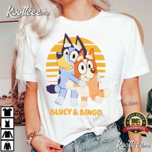 Bluey And Bingo Bluey Family Mother’s Day Gift T-Shirt