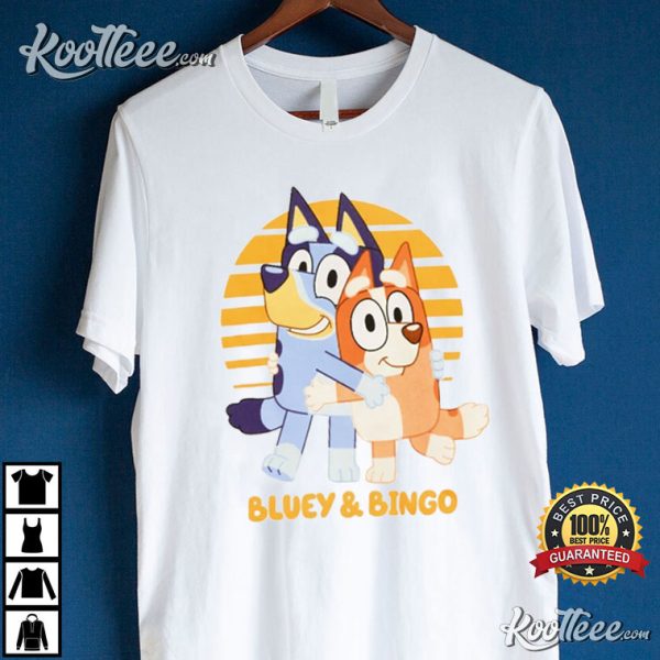 Bluey And Bingo Bluey Family Mother’s Day Gift T-Shirt