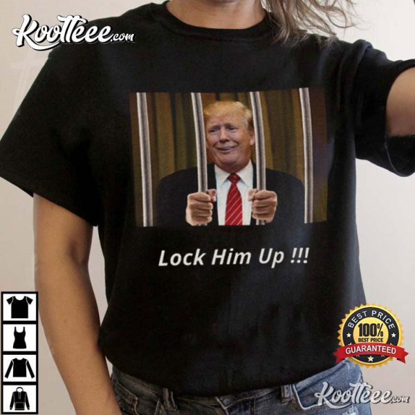 Lock Him Up Donald Trump Stormy Daniels Hush Money T-Shirt