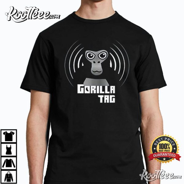 Gorilla Tag Merch Gift For Unisex VR Gamer T-Shirt