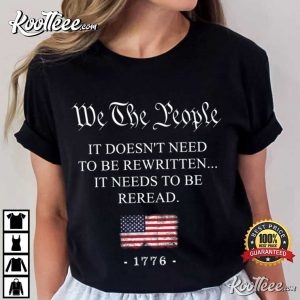 We The People 1776 Patriotic Labor Day T-Shirt