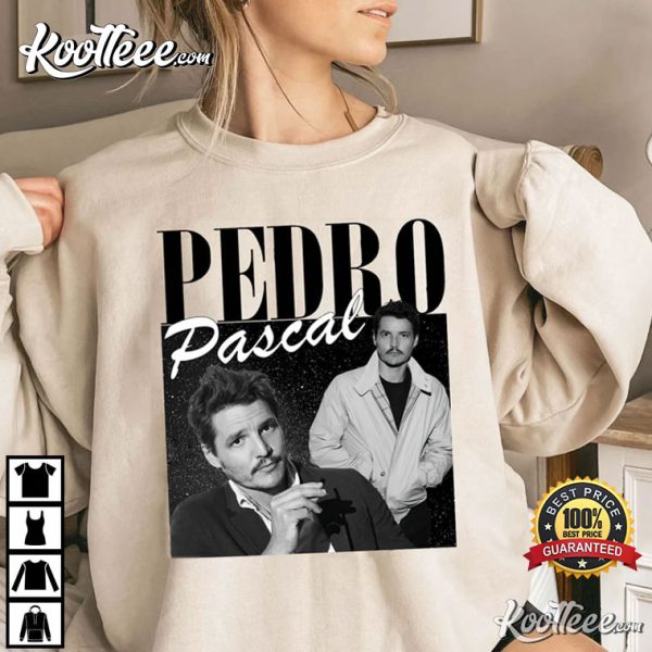 Pedro Pascal 90s Retro Vintage Gift For Fan Best T-Shirt