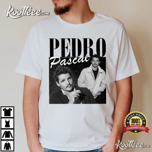 Pedro Pascal 90s Retro Vintage Gift For Fan Best T-Shirt
