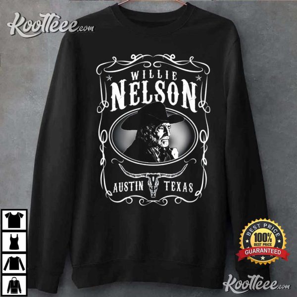 Official Willie Nelson Austin Gift For Unisex Best T-Shirt
